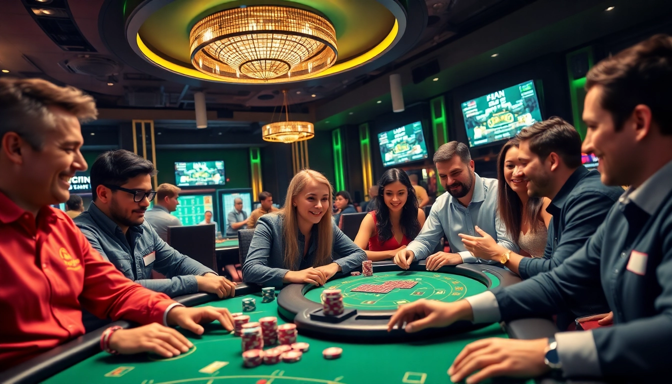 Engaging online betting environment at stimmgewitter.org featuring diverse players in action.