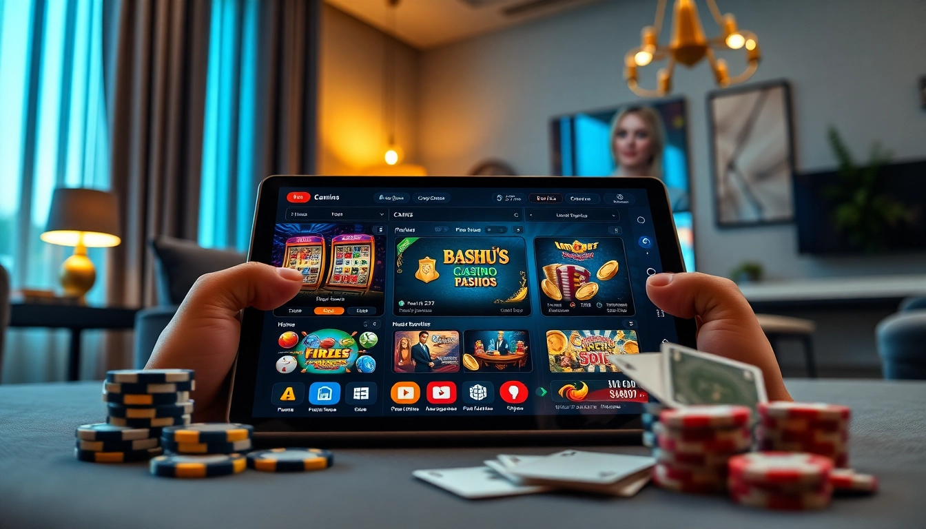 Engaging online gambling platform showcasing casino games at tk88win.live.