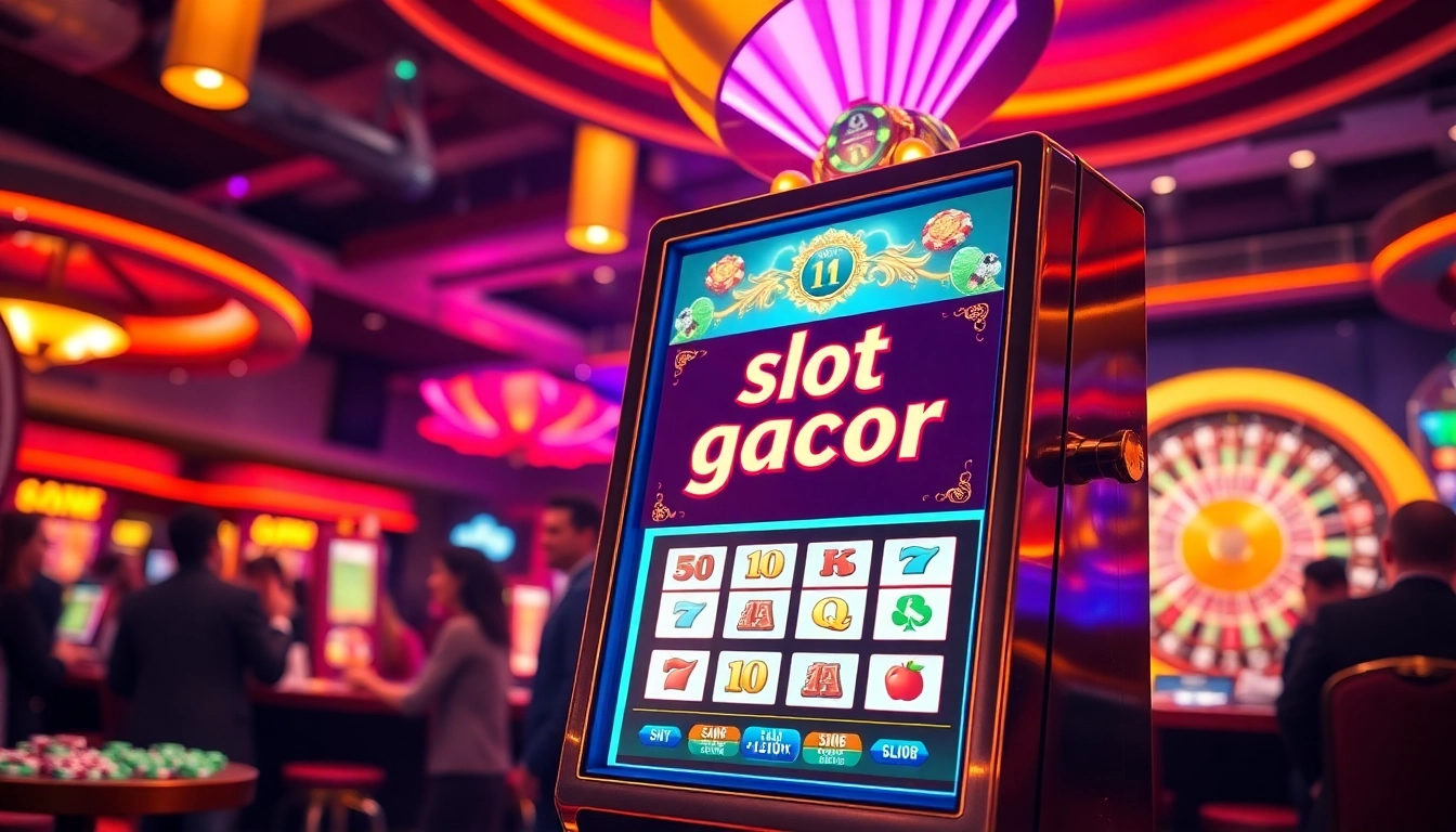 Rasakan sensasi Slot gacor saat pemain meraih kemenangan besar di mesin slot kasino mewah.